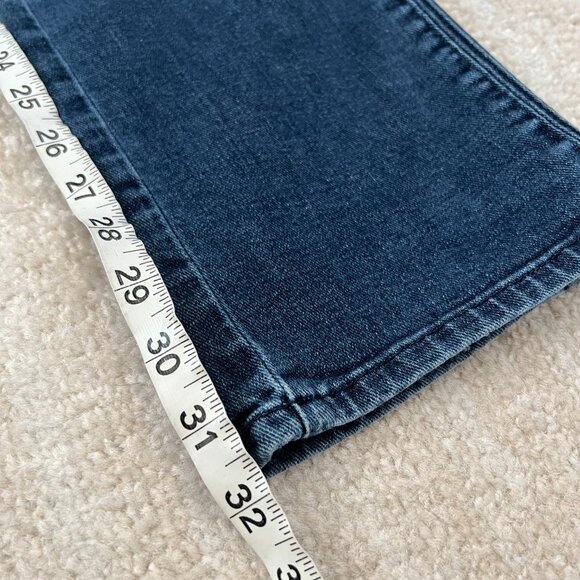 J Brand Musconite Moto Slim Fit Blue Jeans in Afantic 36 Blue - Picture 5 of 10